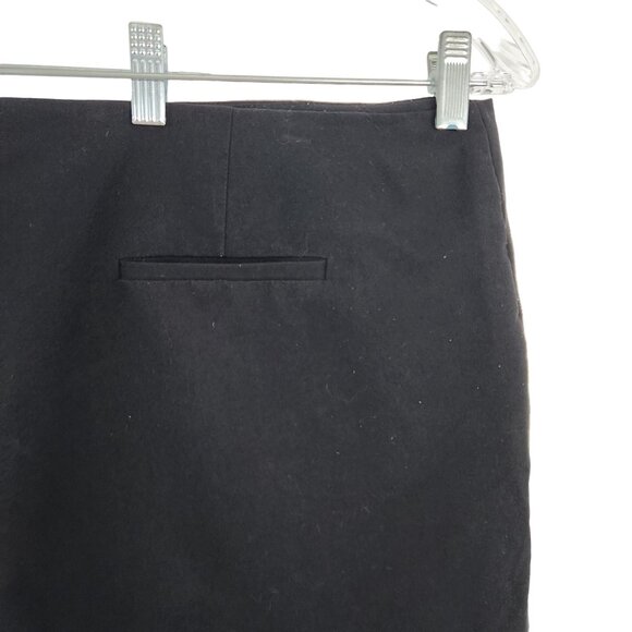 ASOS Shorts Women's Plus Size 18 High Rise Scallop Hem‎ Side Zip Black - Picture 5 of 8